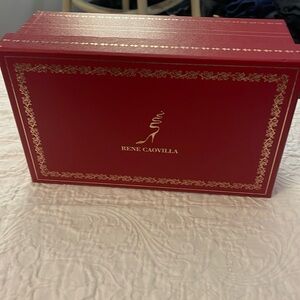 RENE CAOVILLA Shoe Box and dust bag